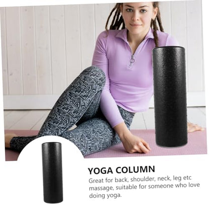 High Density Solid Foam Yoga Roller for Muscle Massage and Relief Body and Back Roller for Yoga Shoulder Neck Leg Fitness