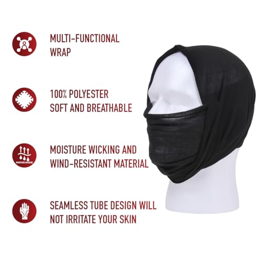 Rothco Multi-Use Tactical Wrap - color: Black