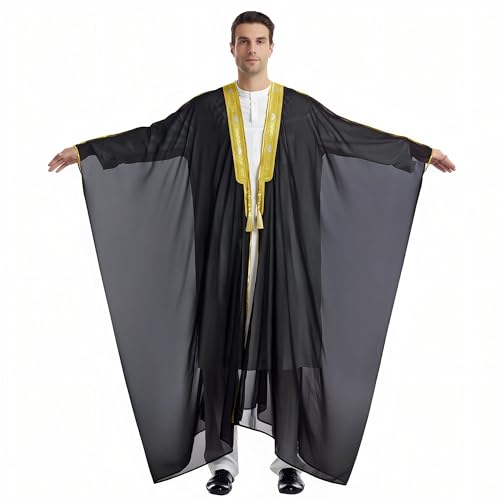 Men's Kaftan - Muslim Robe Thobe Caftan - size: Large