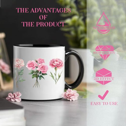 84 Pcs UV DTF Cup Wraps, 10 Styles Wax Seals Stamps Floral Botanical Stickers Cartoon Rub on Decals Waterproof Transfer Stickers for Glass Cups Wood Crafts - style: Wax Seals Stamp