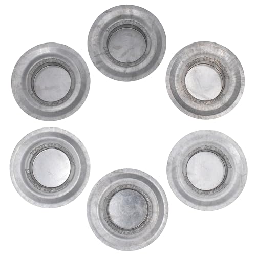 Mason Jar Lifestyle Tea Light Candle Holder Metal Lid Inserts for Mason, Ball, Canning Jars (6 Pack, Wide Mouth) - size: Wide Mouth