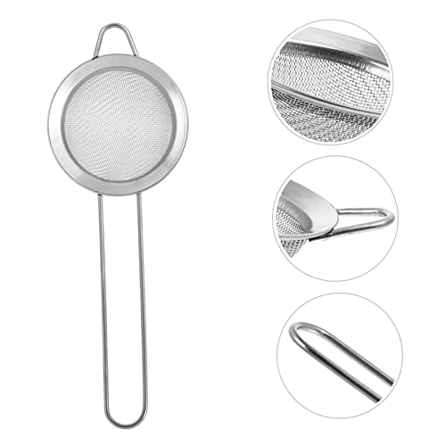 Toyvian 2pcs Feces Sifting Sand Shovel Reptile Substrate Litter Terrarium Reptile Poop Scooper Outdoor Sand Reptile Sand Scoop Reptile Scooper Poop Sifting Tools Stainless Steel Silver