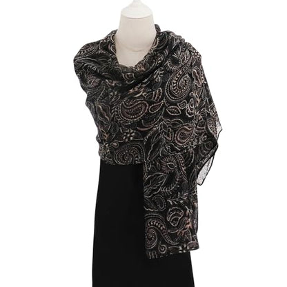 vimate 여성용 경량 면 스카프 패션 헤드 커버 히잡 보일 스카프 숄 랩 - color: J1#.style 25