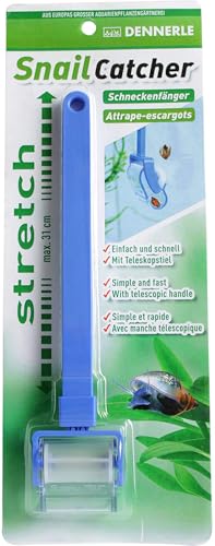Dennerle Snail Catcher - for Aquariums, with Telescopic Handle