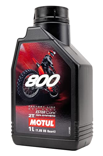 Motul 800-2t Off-Road 100% Synthetic Premix 1 Liter - size: 1L