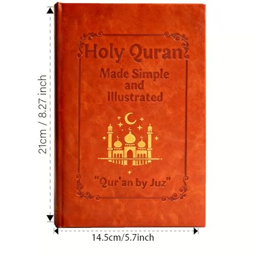 XronSlute The Quran Journey-Holy Quran Made Simple And Illustrated,All 114 Surahs Quran Study Guide,Easy-To-Understand