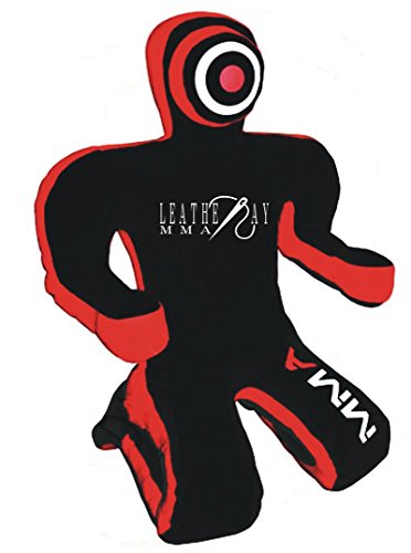 Jiu Jitsu Judo Punching Bag Grappling Dummy Black Canvas-70 inches-Unfilled