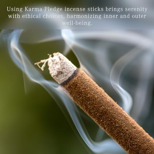 KarmaPledge Frankincense & Myrrh Incense Sticks, Burn Time 45-60 Min, 100 Sticks - color: Frankincense & Myrrh, size: 100 Masala Sticks