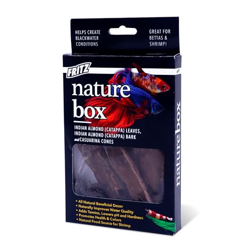 Fritz Aquatics Betta Botanicals for Betta and Community Fish Aquariums (Nature Box)