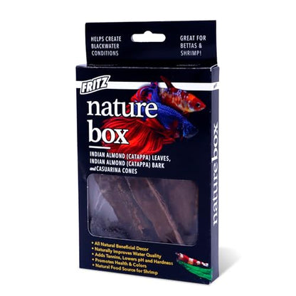 Fritz Aquatics Betta Botanicals for Betta and Community Fish Aquariums (Nature Box)