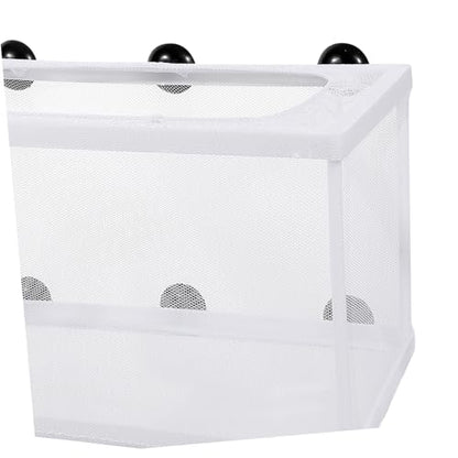 2pcs Fish Hatchery Box Aquarium Separation Net Nylon Incubator Mesh - Large Size