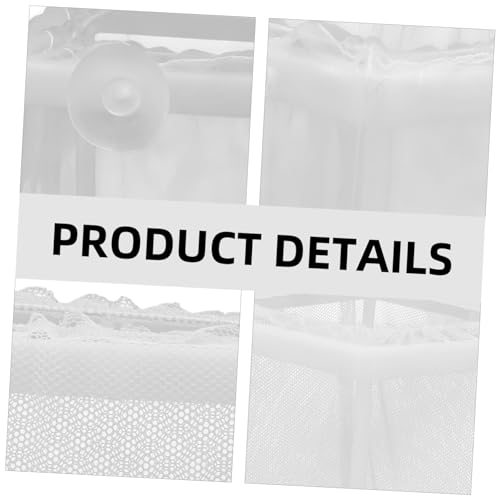 ORFOFE 2pcs Fish Breeding Net Mesh Hatchery Fishing Net for Aquarium Fish Separation for Tanks Non- and Practical Design