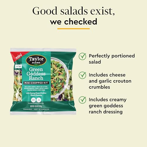 Taylor Farms Green Goddess Ranch Mini Chopped Salad Kit 4.55oz