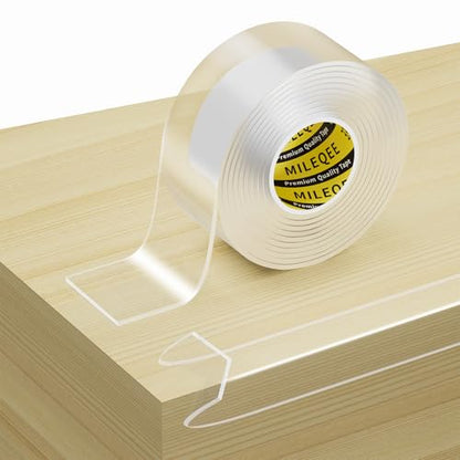 Clear Edge Protector Strip,1 Pack x 1.57in x 6.56FT | 2mm thick，Sharp Edge Wrap Cover Tape, Self Adhesive Protective Bumper Guards for Cabinet Door Desk Bed Furniture Waterproof - size: 1 Pack x 1.57in x 6.56FT