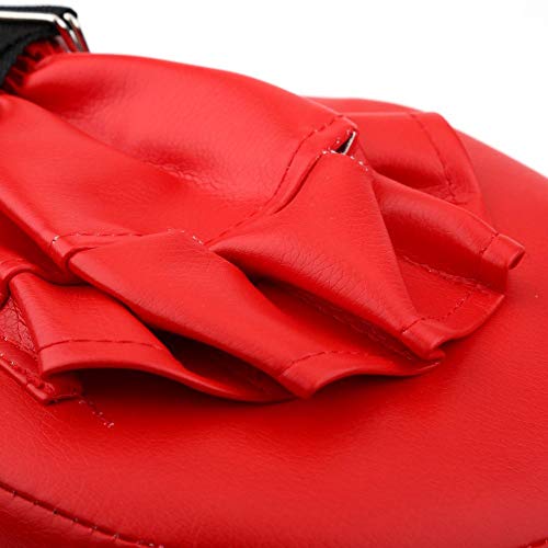 Boxing Curved Focus Punching Mitts, Boxing Mitts, Punching Focus Mitts with Soft PU Leather and Foam for Training Karate Muay Thai Kick Sparring Martial Arts