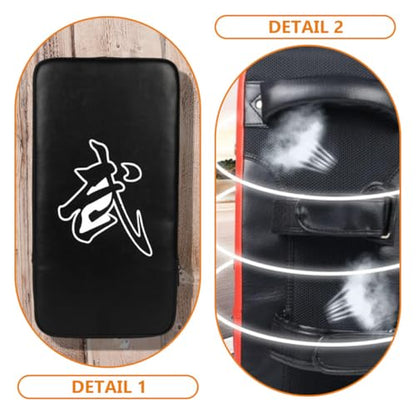 Toyvian Taekwondo Kick Pad and Boxing Body Protector Pu Kick Shield Thickened Martial Arts Strike Shield for Karate and Muay Thai Training
