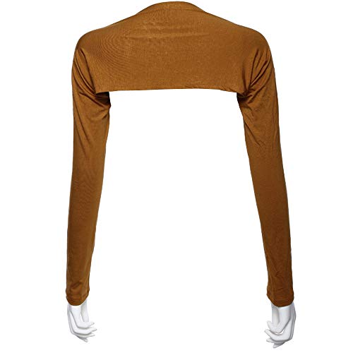 Women Anti-UV Cooling Shawl UV Protection Arm Sleeves Sun Protector for Golfing Riding Running Outdoor Activities - color: Camel