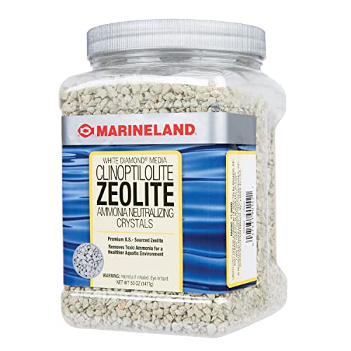 Marineland White Diamond 50 Ounces, Removes Toxic Ammonia, Aquarium Filter Media - size: 50-Ounce