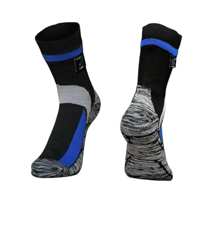 Waterproof Socks for Men & Women | Breathable 3-Layer Hiking Cycling Outdoor Socks | Wudhu Socks - size: Small