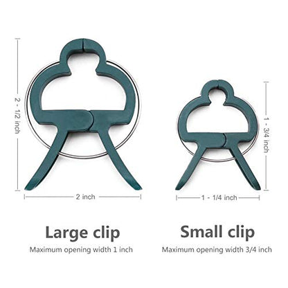 40 PCS Plant Clips Garden Clips for Tomato Cage, Tomatoes Clips Plant Support Clips for Bamboo Stakes, Climbing Plants, Vines, Gentle Plant & Flower Trellis Clips for Plant Stalks, Stems