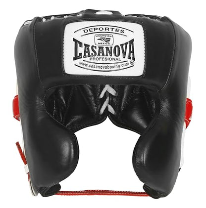 Casanova Boxing® Headgear Cheek Guard Protection - Black (Small/Medium)