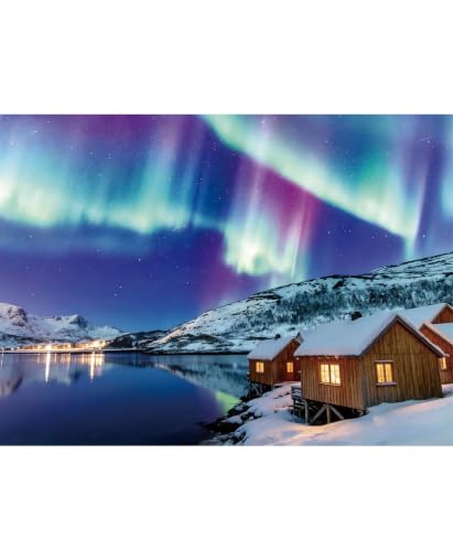 1000 Piece Puzzle for Adults, Jigsaw Puzzle the Aurora Dream - color: The Aurora Dream