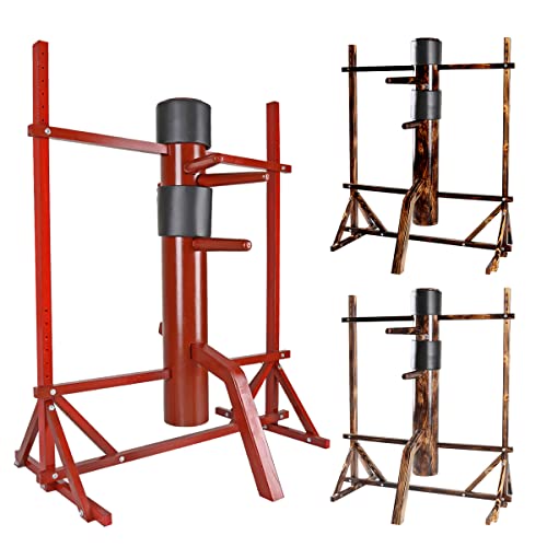 Wood Wing Chun Adjustable Frame Target Training Dummy IP Man Martial Art Kung Fu