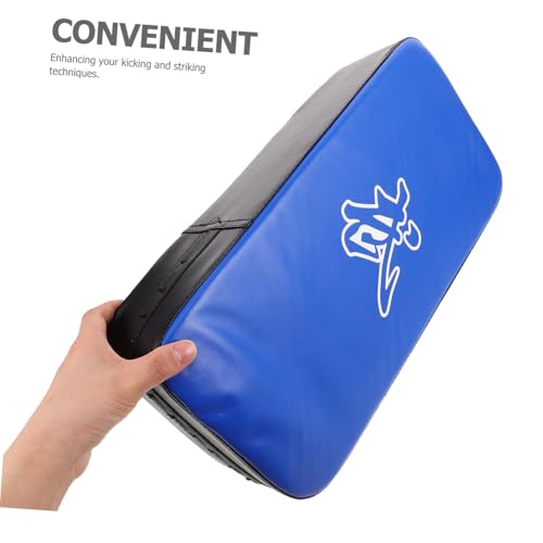 Thickened PU Taekwondo Kick Pad for Thigh Protection Curved Martial Arts Strike Shield Multipurpose Kickboxing and Thai Pads for Professional and Home Boxing Training