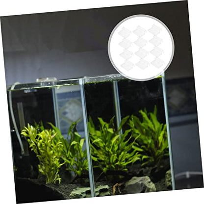 MERRYHAPY 16Pcs Acrylic Aquarium Lid Support Racks Fish Tank Cover Holders Durable and Easy to Install for Preventing Fish from Jumping