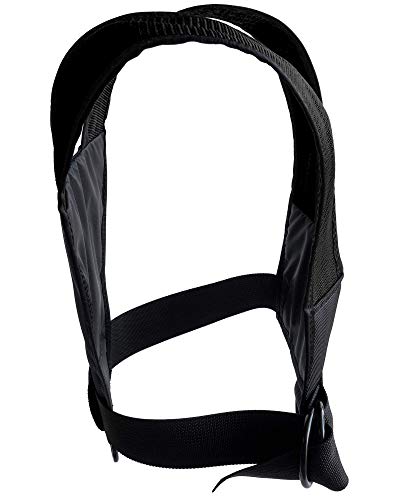 Max Sled Harness Vest - Made in USA (Black Adult to 50" Chest)