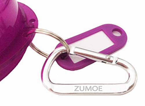Purple Lacrosse Mouthguard Case Mouth Guard Retainer Case - Lacrosse Chick - color: Purple