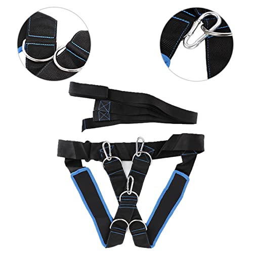 Durable Speed Running Harness Resistance Band Strong Metal Hooks for Body Training for Strength Training Enthusiasts