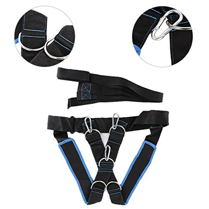 Durable Speed Running Harness Resistance Band Strong Metal Hooks for Body Training for Strength Training Enthusiasts