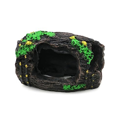 Aquariums BarrelHouse Underwater Decorations Fish Tanks Ornament Shelter Cave Hideaway House for Freshwater Saltwater - size: Large