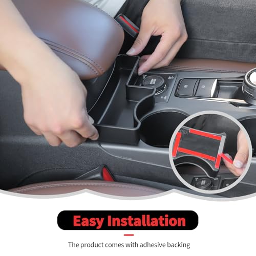 RT-TCZ Center Console Gear Shift Storage Box Tray Organizer Accessories for Ford Bronco Sport 2021-2025