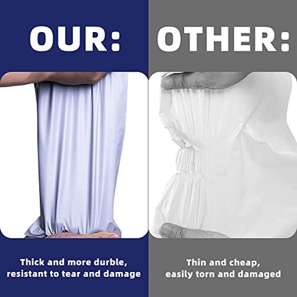 POLYSELLS 10x13 White Poly Mailers 100 Pack Self Seal Shipping Bags | Waterproof tear resistant opaque mailing envelopes for clothing apparel accessories ecommerce sellers for small business - size: 10" X 13"