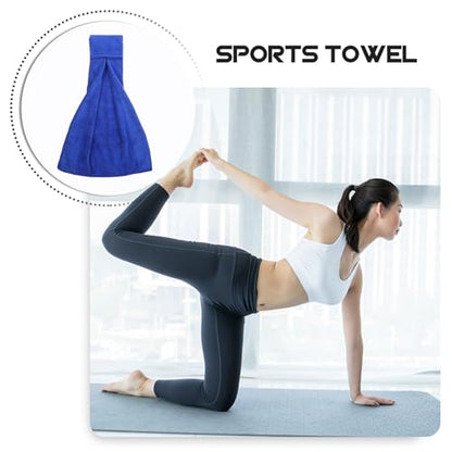 minkissy Portable Gym Towel Sweat-Absorbent Sports Towel Quick Dry for Workout Fitness and Outdoor Use Navy