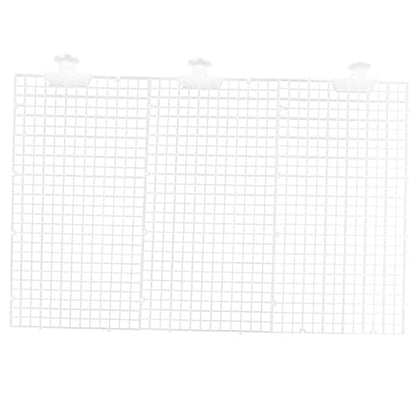 Abaodam 1set Fish Tank Divider Aquarium Isolation Board for Breeding Separation Transparent Cups for Fish Tank Supplies - color: Transparent
