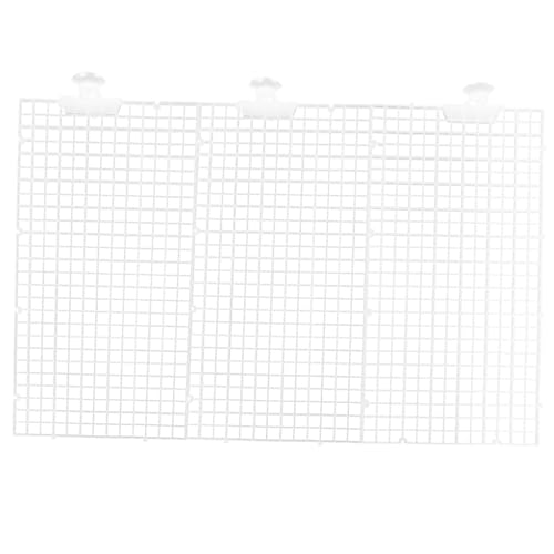 Abaodam 1set Fish Tank Divider Aquarium Isolation Board for Breeding Separation Transparent Cups for Fish Tank Supplies - color: Transparent