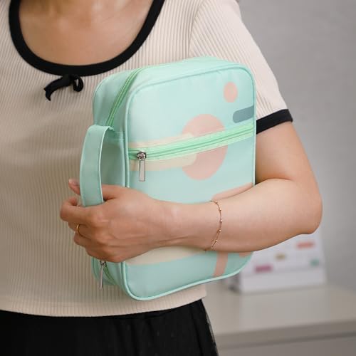 Mr. Pen- Bible Cover Case | Carrying Book Case with Durable Handle and Zippered Pocket, Bible Protective Church Bag for Men & Women, Christian Gifts - color: Green Serenity