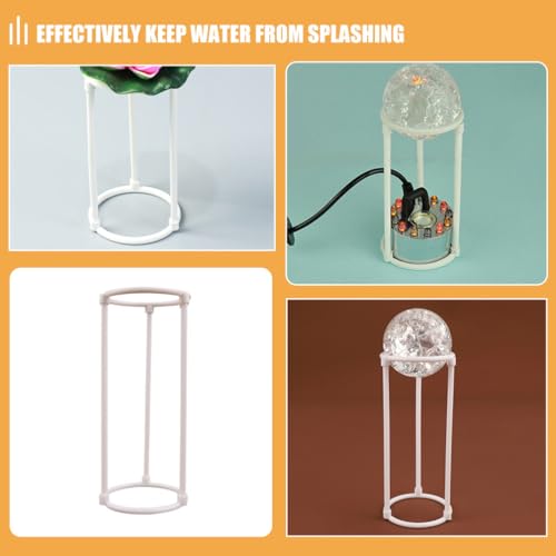 Alipis 8pcs Rockery Humidifier Splash Guards for Fountain Prevents Reusable Humidifier for Fish Tanks Easy to Install Creates Refreshing Atmosphere