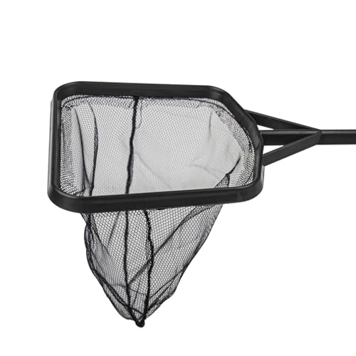 Functional Aquariums Square Fishing Net with Long Handle for Catching Fish Clean Shrimp Tanks Aquariums Tool Aquariums Fish Net Long Handle Aquariums Fish Net Fine Mesh Aquariums Skimming - size: Medium