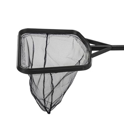 Functional Aquariums Square Fishing Net with Long Handle for Catching Fish Clean Shrimp Tanks Aquariums Tool Aquariums Fish Net Long Handle Aquariums Fish Net Fine Mesh Aquariums Skimming - size: Medium