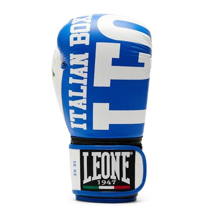 LEONE 1947, Explosion Boxing Gloves - color: blue, size: 10OZ
