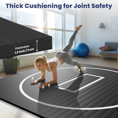Wrestling Mat - Foam or Inflatable Wrestling Mats for Home, Jiu Jitsu Mats Kids, Thick Training Exercise Mats for BJJ, Gymnastics, Judo, Martial Arts, Boxing, Yoga