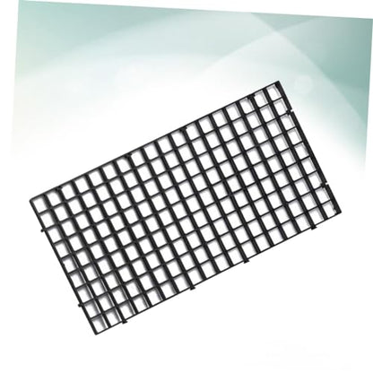 DOITOOL 6pcs Fish Segregation Board for Aquariums Black Net Hatchery for Fry Separation Increases Survival Rate Easy to Install Clamps