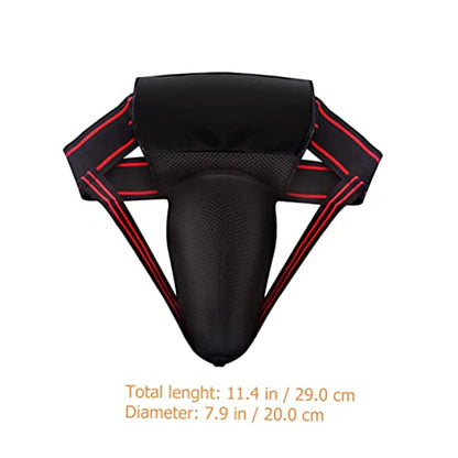 Professional Groin Protector Wear Resistant Crotch Guard for Training Comfortable and Breathable Material for Boxing Taekwondo and MMA