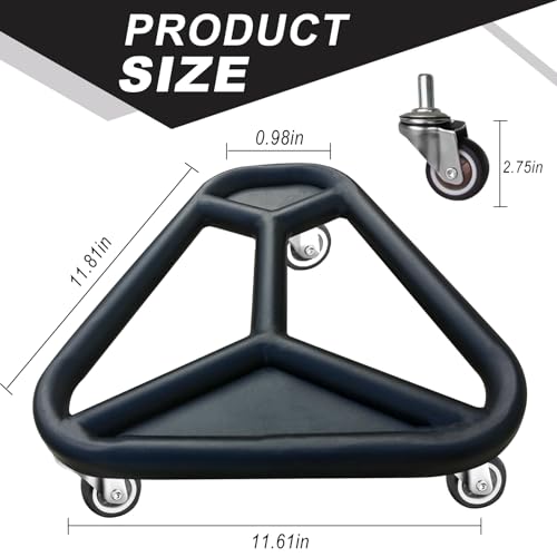 HOTWAVE Ab Roller Wheel for Core Workout – Extra-Wide Ab Exercise Equipment for Abs, Arms & Back – Stable & Quiet Fitness Roller for Home Gym Strength Training – Includes Knee Pad – For Men & Women - style: roller-black