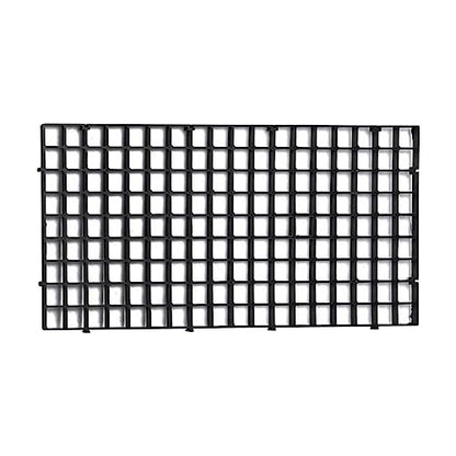 DOITOOL 6pcs Fish Segregation Board for Aquariums Black Net Hatchery for Fry Separation Increases Survival Rate Easy to Install Clamps
