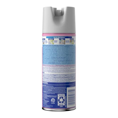 Lysol Disinfectant Spray, Household Cleaning Supplies, Disinfecting Multi-Purpose Room Spray, Antibacterial Sanitizer, Deodorizer, Kills Hantavirus, Early Morning Breeze, 12.5 Fl Oz